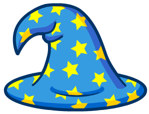 Illustration of a wizard hat